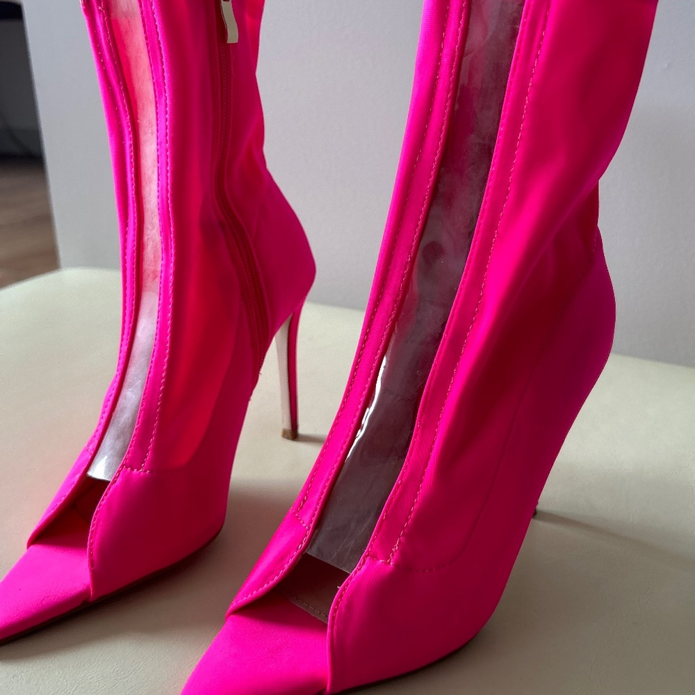 Hot Pink Boots